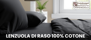 Un tocco di classe per la tua camera da letto: lenzuola di raso di cotone, l'eleganza che dura